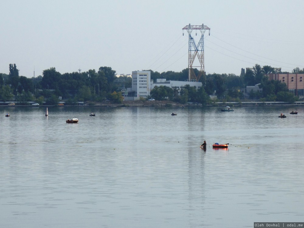 рыбаки в Днепропетровске