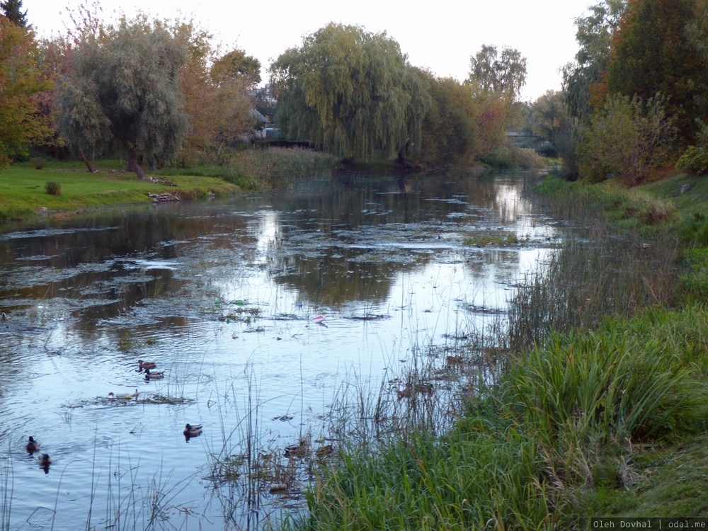 река Шешупе в Мариямполе