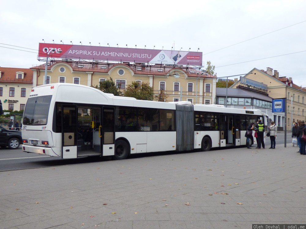 автобус в Вильнюсе