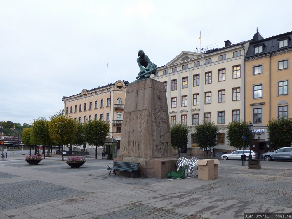 Энгельбрект Энгельбректссон, памятник, Стокгольм