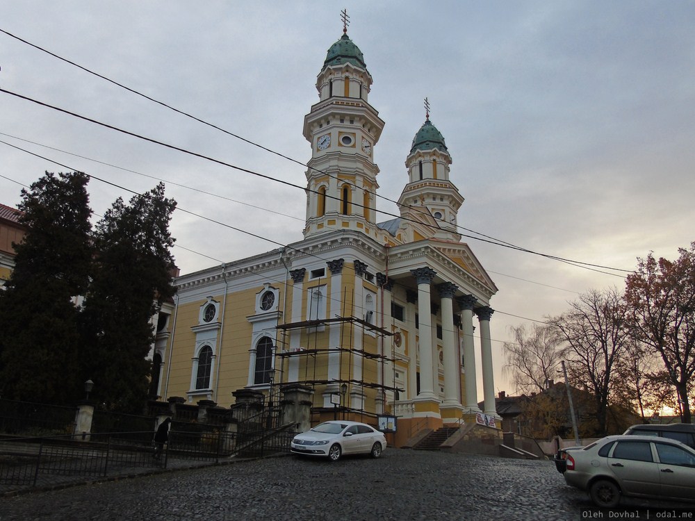 Крестовоздвиженский собор, Ужгород