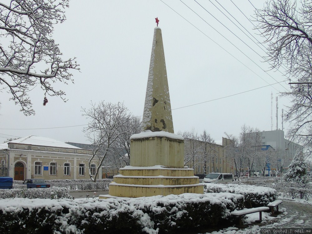 памятник на военную тематику, Хотин