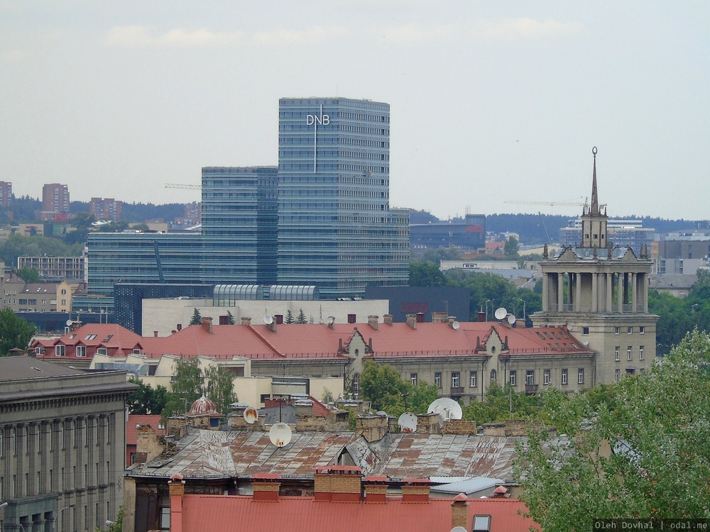 центр Вильнюса, гора Таурас