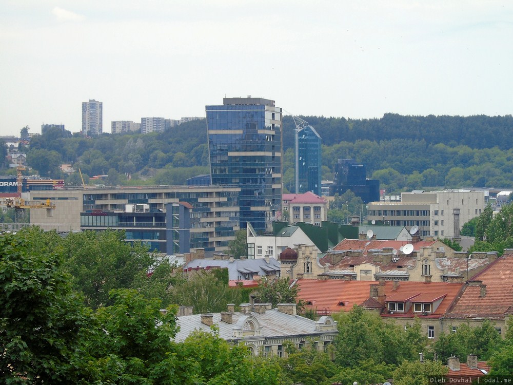 центр Вильнюса, гора Таурас