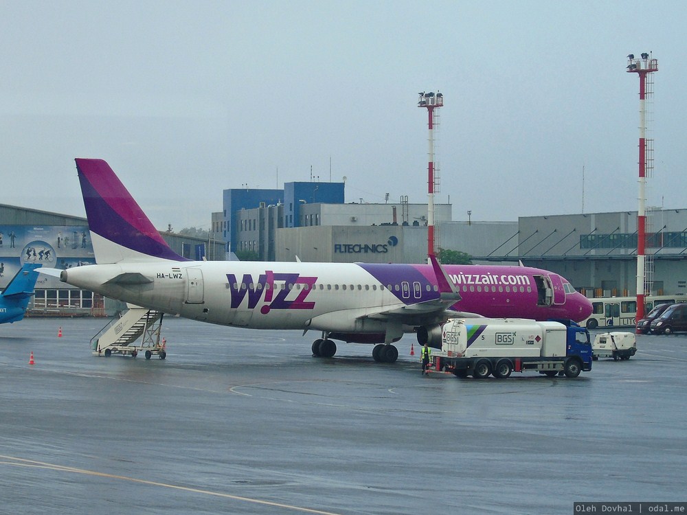 самолет WizzAir