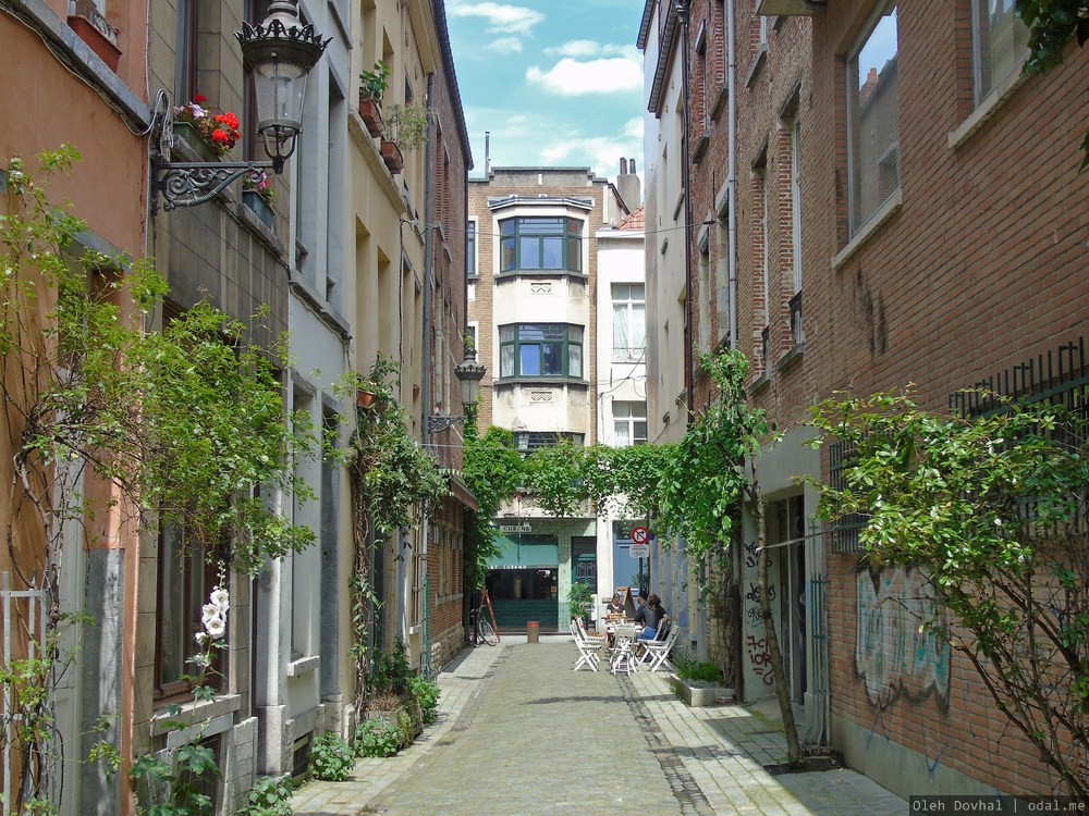 Bruxelles, rue de la Gouttière