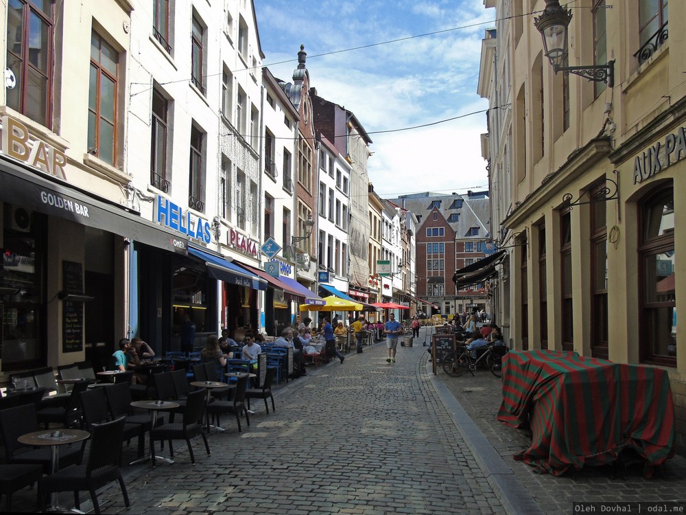 Bruxelles, rue du Marché aux Fromage