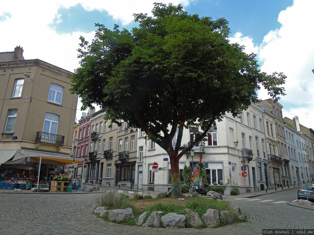 Bruxelles, place de Henri Conscience