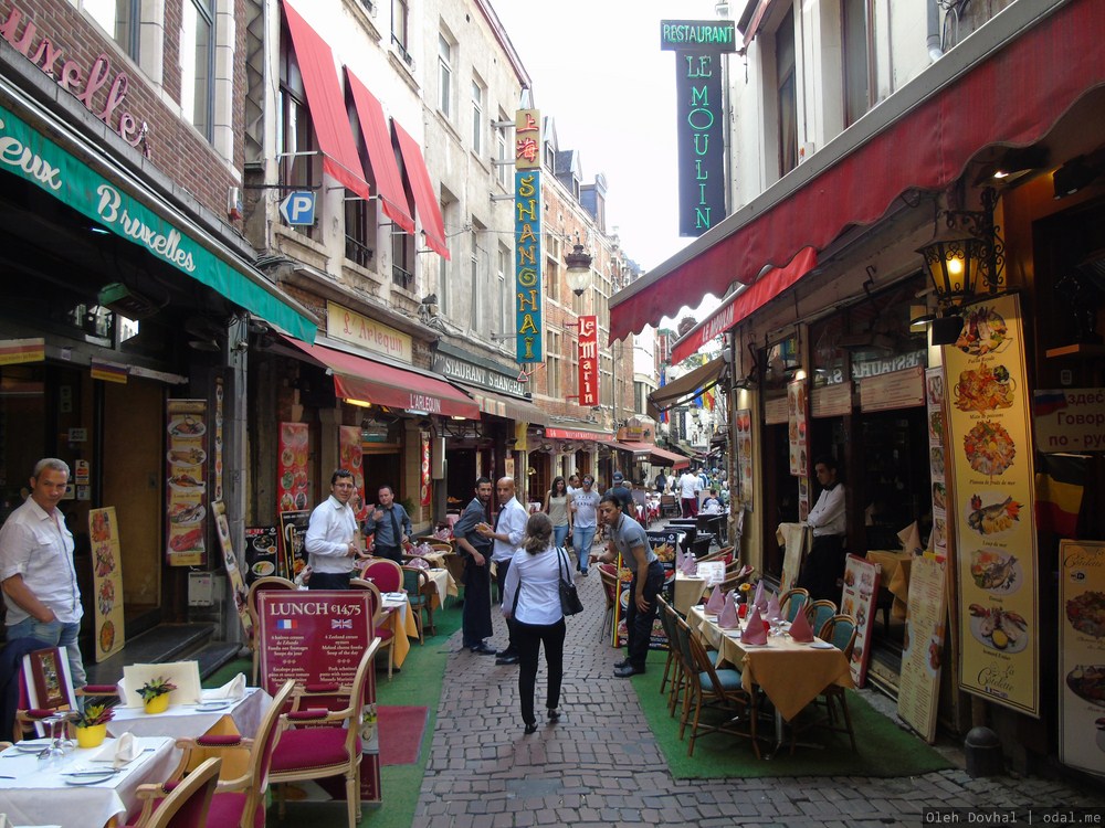 Bruxelles, rue des Bouchers