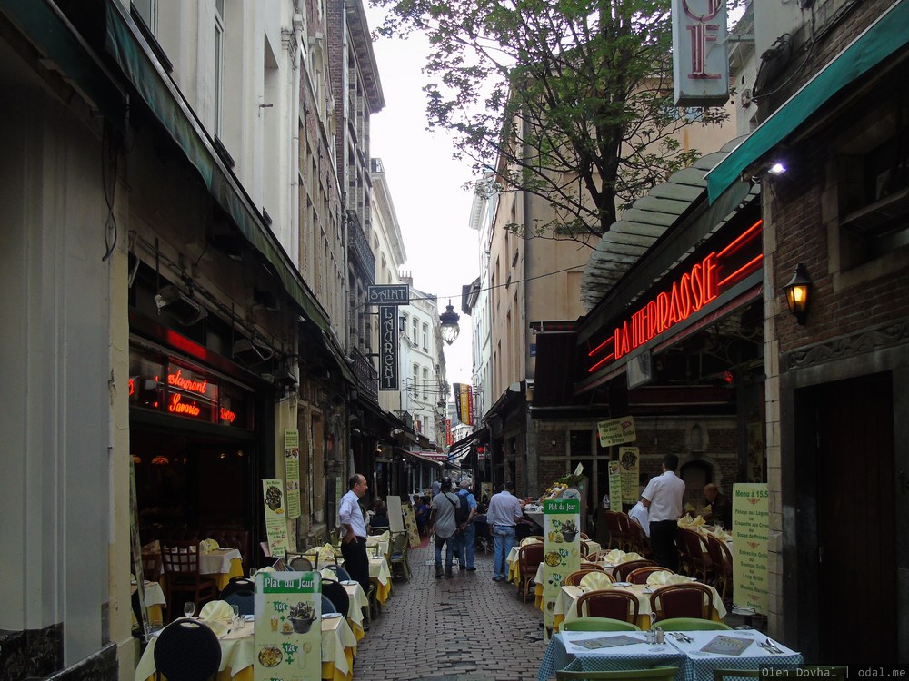 Bruxelles, rue des Bouchers