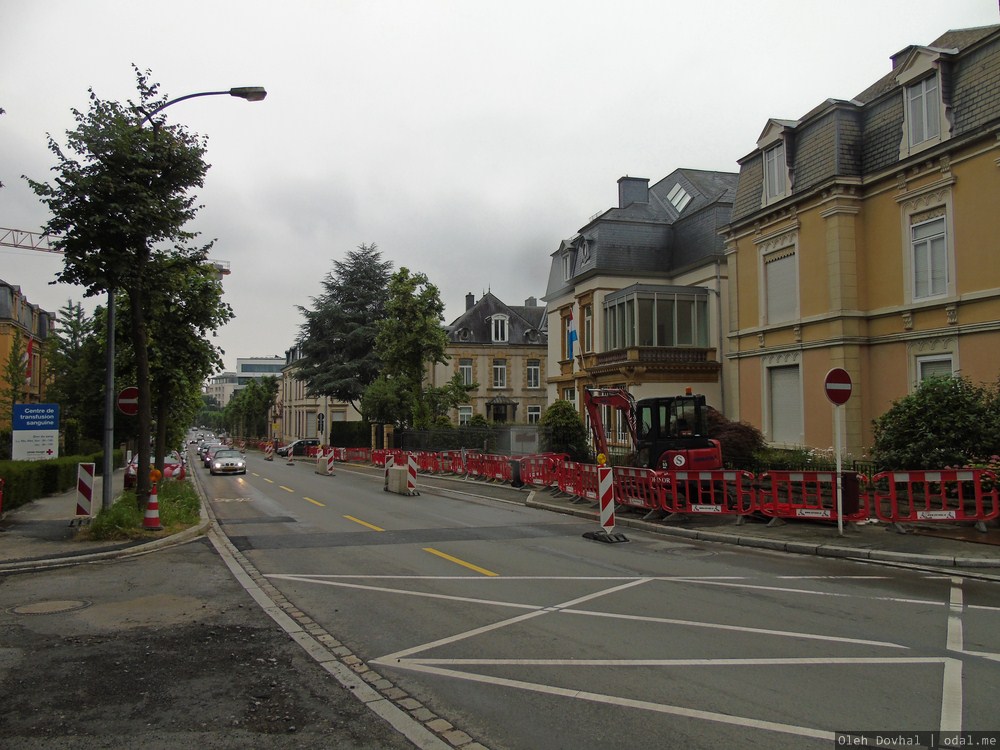 Luxembourg, boulevard Joseph II