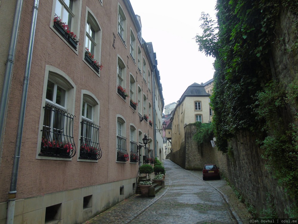 Luxembourg, rue Plaetis