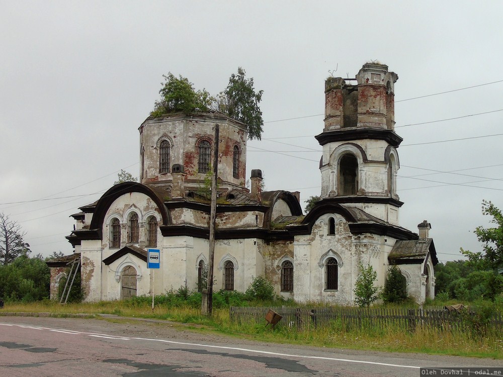 Вехручей, церковь Рождества Христова