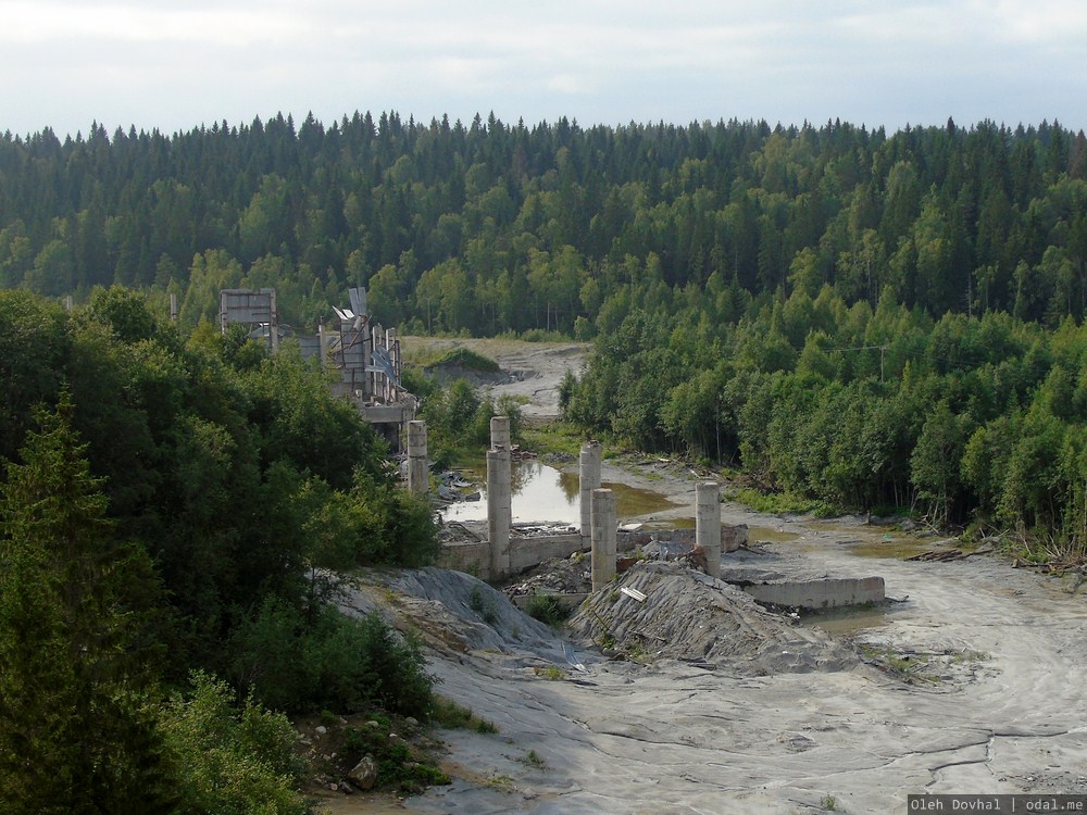 Рускеала, мраморно-известковый завод