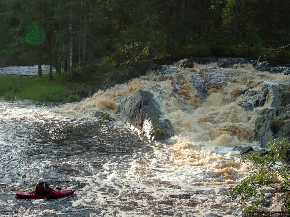 Рускеальские водопады, Ахинкоски