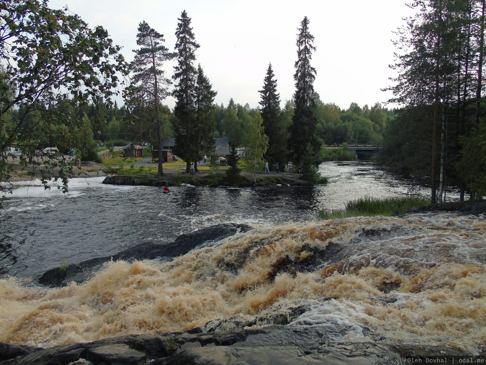 Рускеальские водопады, Ахинкоски