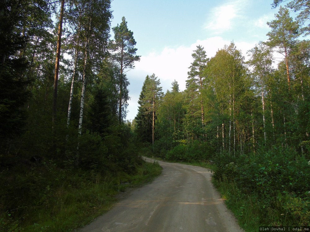 дорога к Белым мостам, Карелия