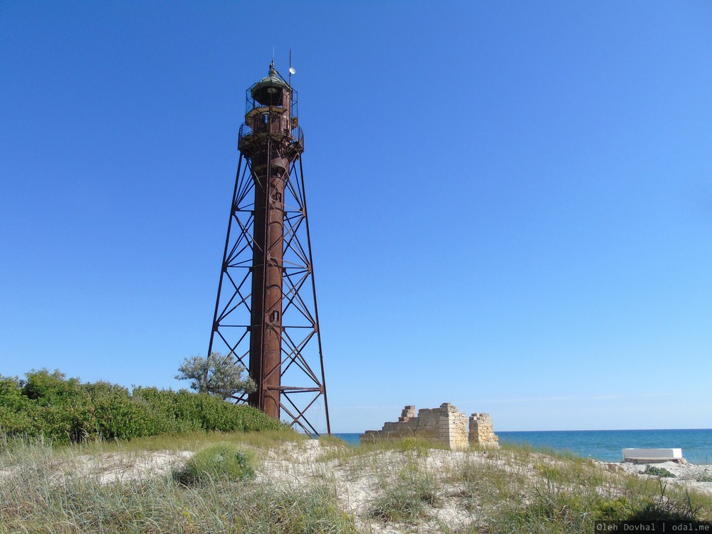 старый маяк, маяк Эйфеля, Джарылгач