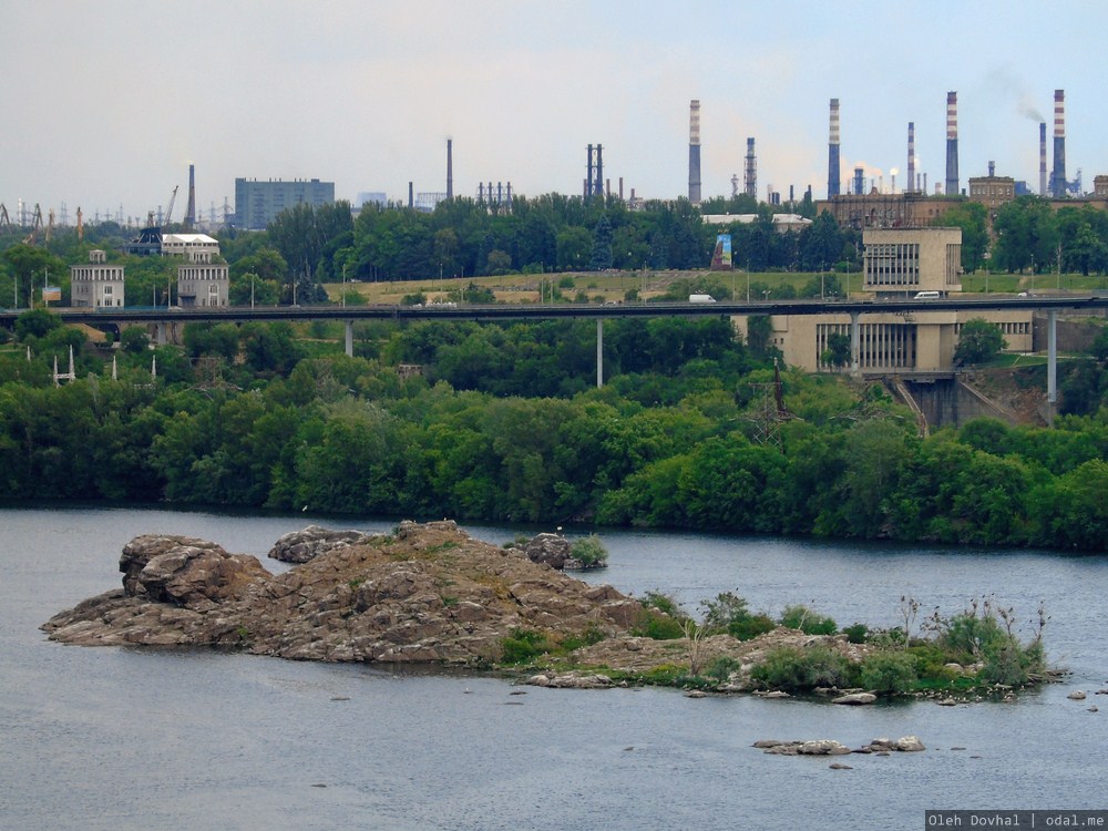 insulo Kverka, Zaporiĵo