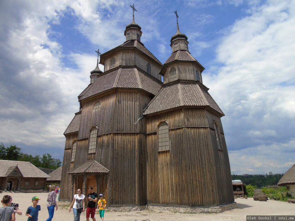 Свято-Покровская церковь, Запорожская Сечь, Хортица