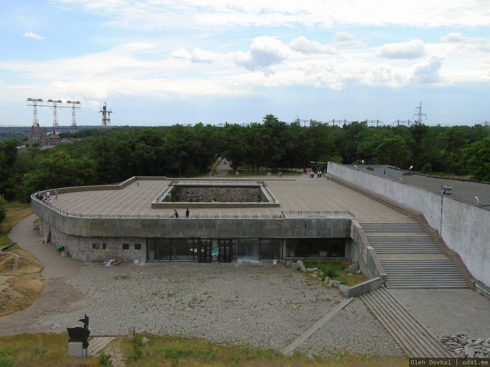 la muzeo de zaporiĵa kozakaro, Ĥortico