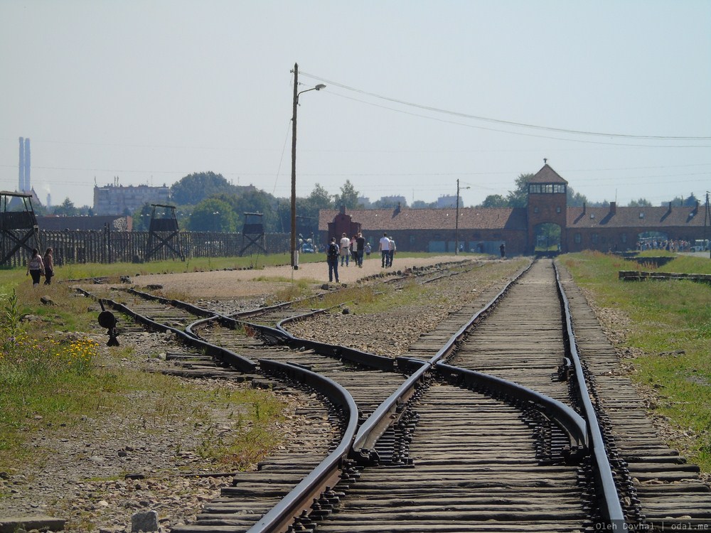 железная дорога, Биркенау