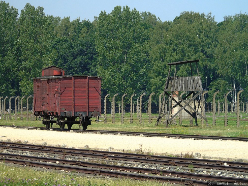 железная дорога, Биркенау