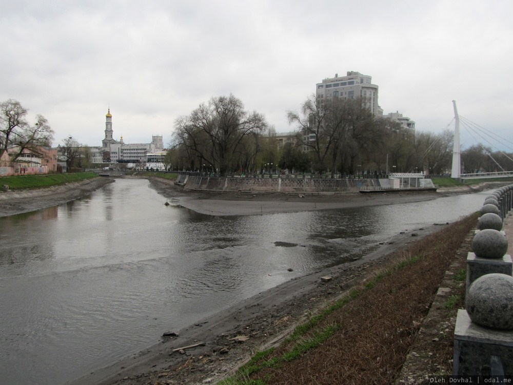 место слияния рек Лопань и Харьков