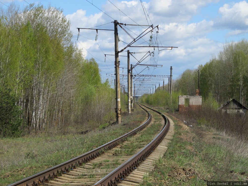 железная дорога, Славутич, Чернобыль