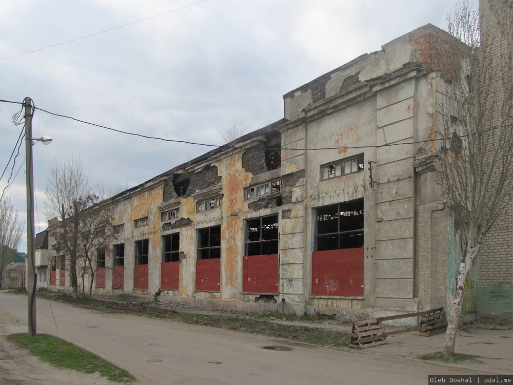 заброшенный завод, промзона, Бердянск