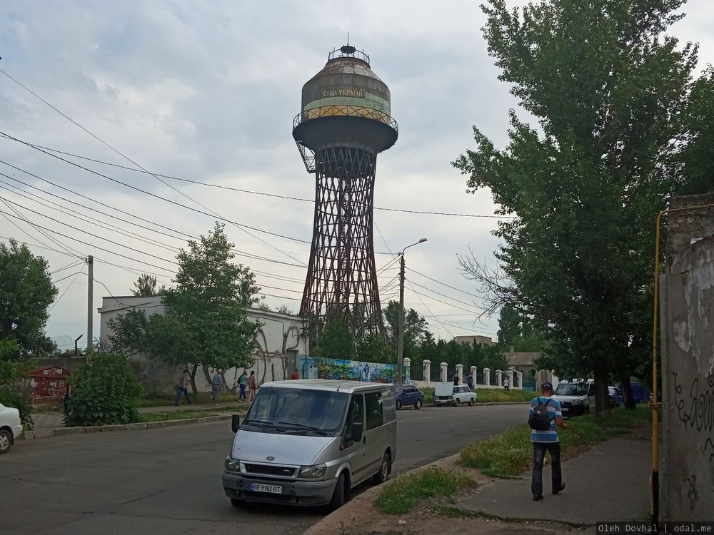 водонапорная башня, Шуховская башня, Николаев