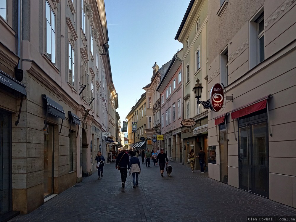 пешеходная улица, Клагенфурт
