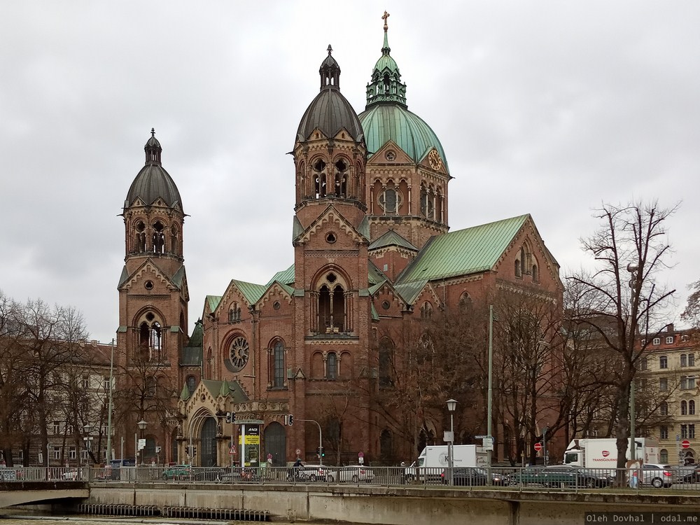 Lukaskirche, церковь Святого Луки, Мюнхен