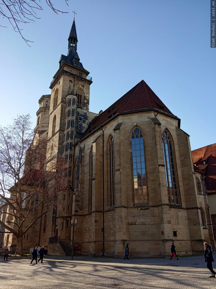 Stiftskirche, Коллегиальная церковь, Штутгарт