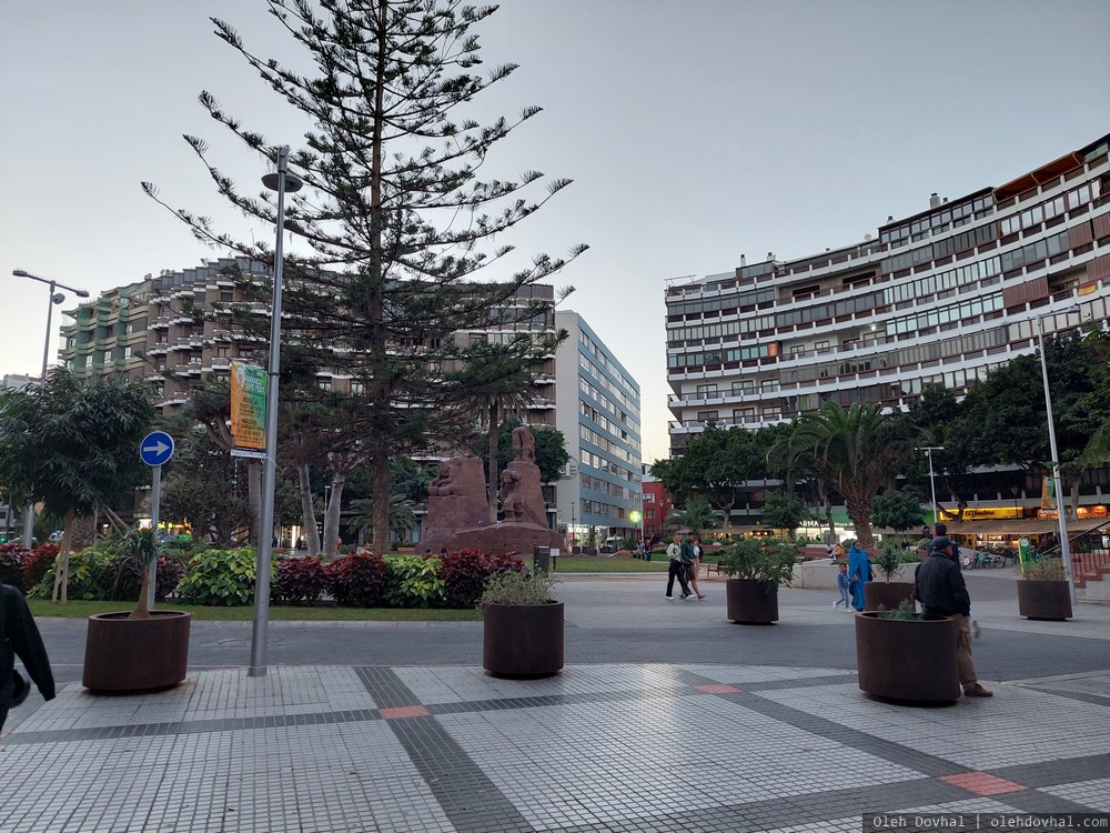 площадь Испании, plaza de España, Лас-Пальмас-де-Гран-Канария