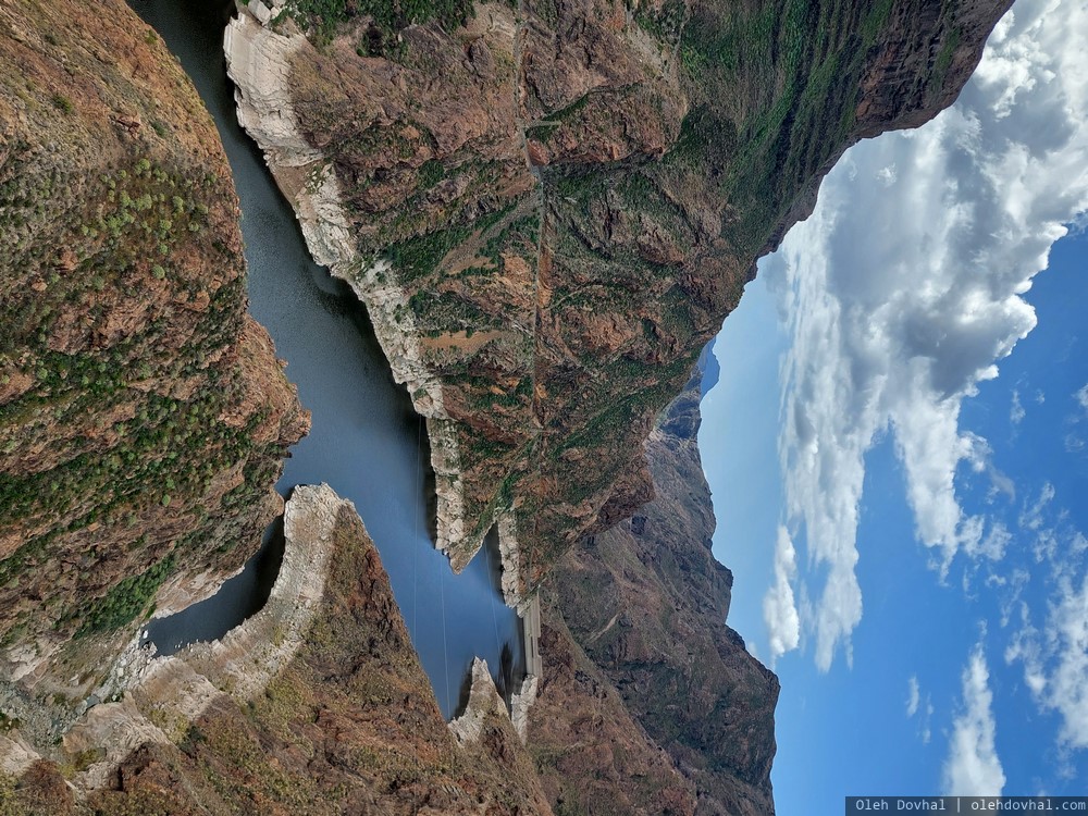 озеро, Presa del Parralillo, Гран-Канария, Канары