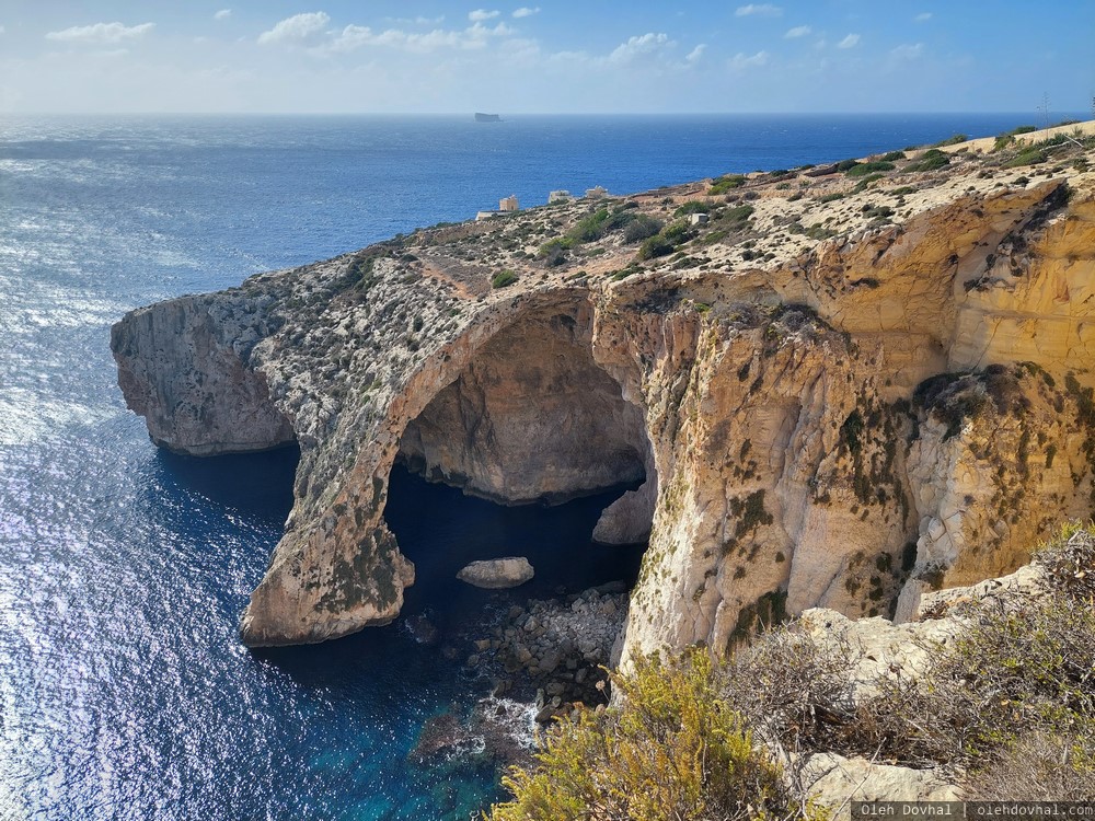 Голубой грот, Il-Ħnejja, Зуррик, Żurrieq, Мальта