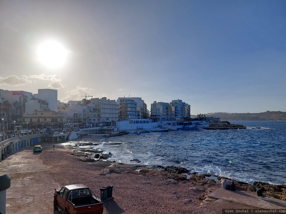 набережная, Сан-Пауль-иль-Бахар, San Pawl il-Baħar, Мальта