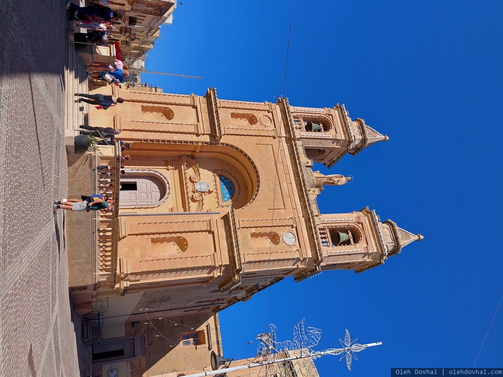 храм Девы Марии Помпейской, Church of Our Lady of Pompei, Марсашлокк, Marsaxlokk, Мальта