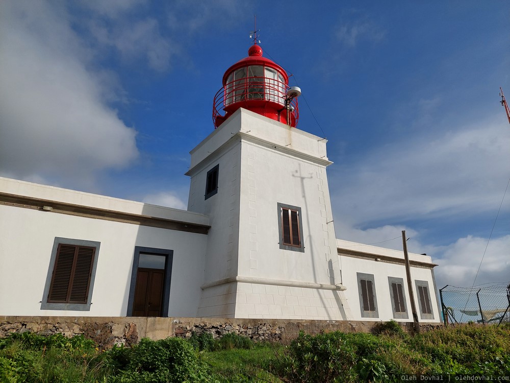 маяк, Понта-ду-Паргу, Ponta do Pargo, Мадейра