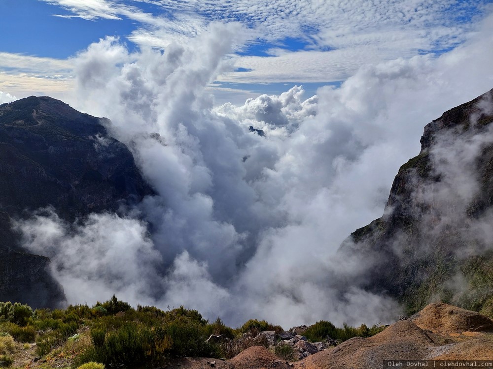 Пику-ду-Ариейру, Pico do Arieiro, Мадейра