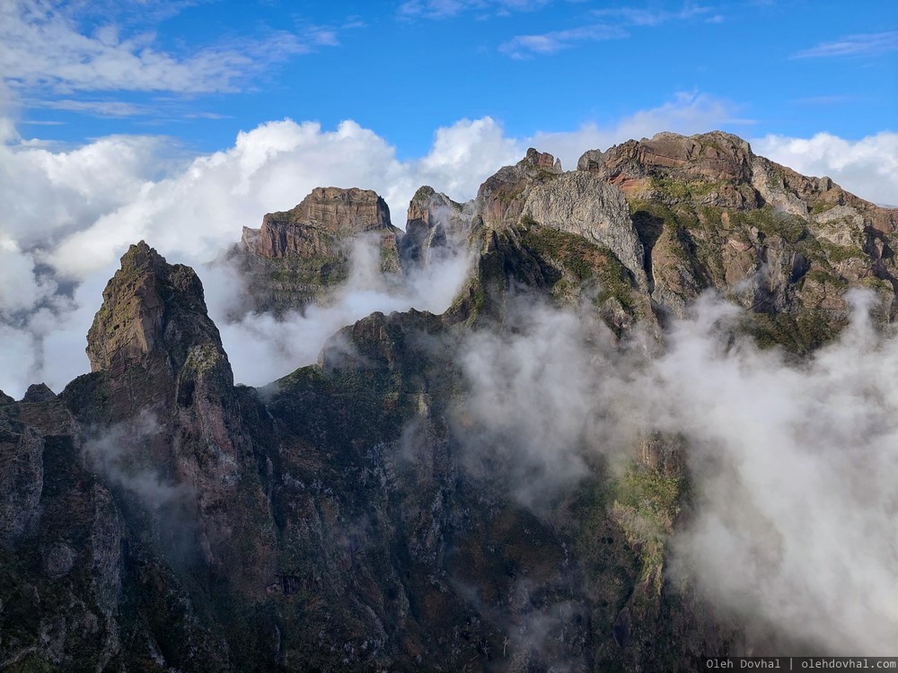 Пику-ду-Ариейру, Pico do Arieiro, Мадейра